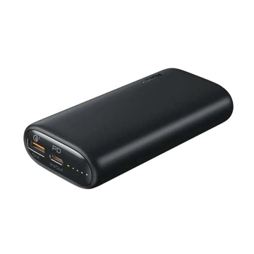 الصورة: أوكي سبرينت جو بطارية متنقلة 10,000 ميللي أمبير مع منفذ PD USB-C بقدرة 20 واط Y36S أسود